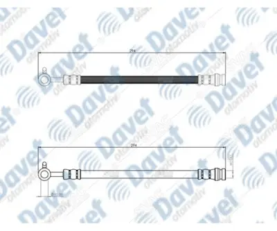 SVAC 800198 Arka Fren Hortumu I30 El Frenı Elektrıklı Olmayan Araclar Icın -Cee`d El Frenı Elektrıklı Olmayan Ar 587372H350 587372L700 587373Z000 58737A6300 58738A6300